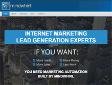 Tablet Screenshot of mindwhirl.com